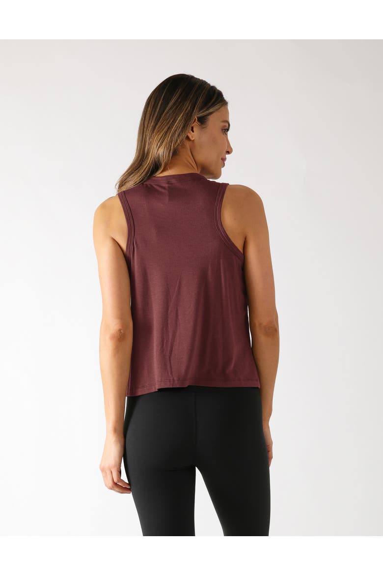 Minimalist Muscle Tank, Alternate, color, Crimson Velvet