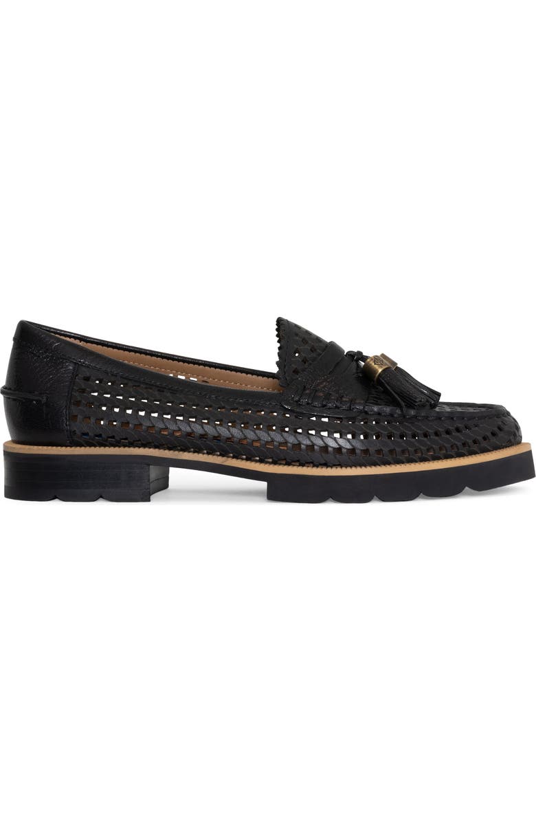 Donald Pliner Tassel Loafer, Alternate, color, Black