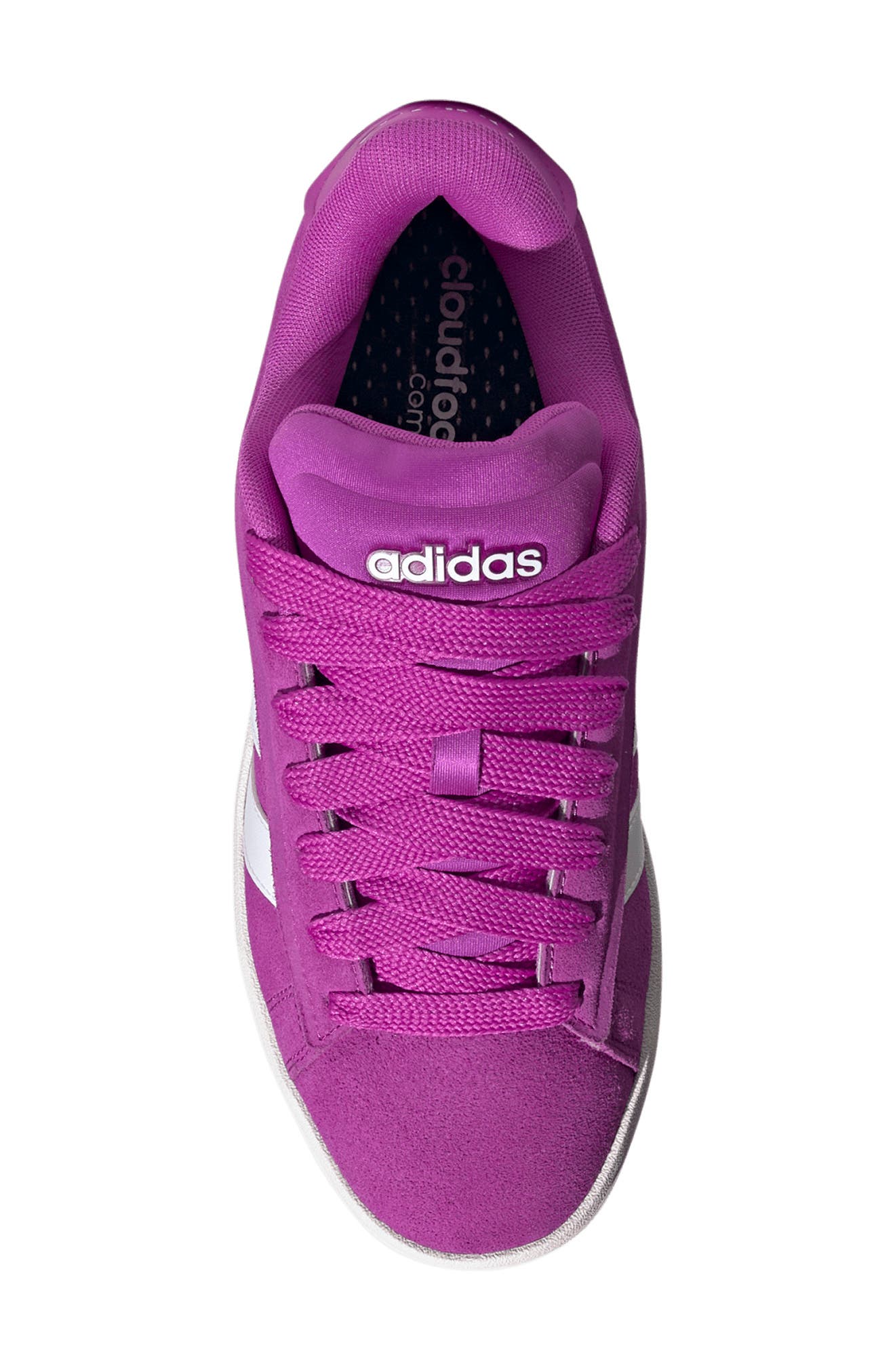 adidas Grand Court Alpha Platform Sneaker, Alternate, color, Purple/ White/ Purple