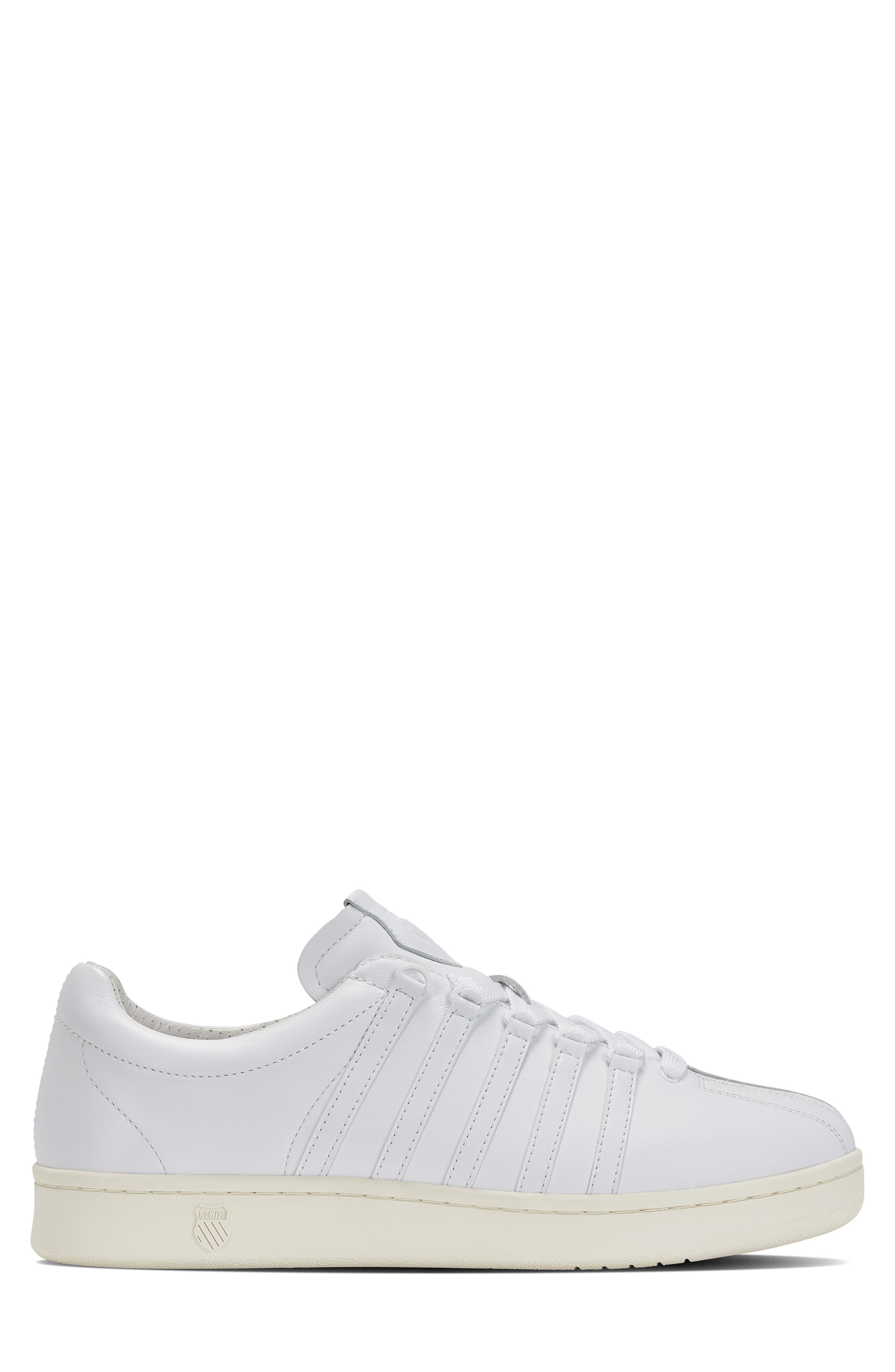 K-Swiss Classic GT Low Top Sneaker, Alternate, color, Wht/Wht/Snow Wht