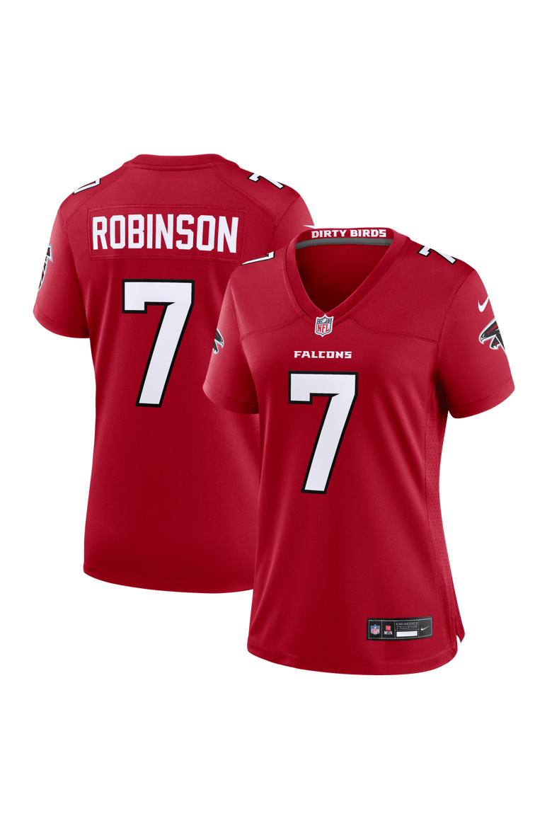 Women's Nike Bijan Robinson Red Atlanta Falcons Game Jersey, Main, color, Red