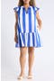 selected White-Blue-Stripe