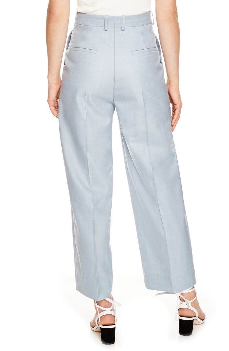 SANDRO Wide Leg Trousers, Alternate, color,