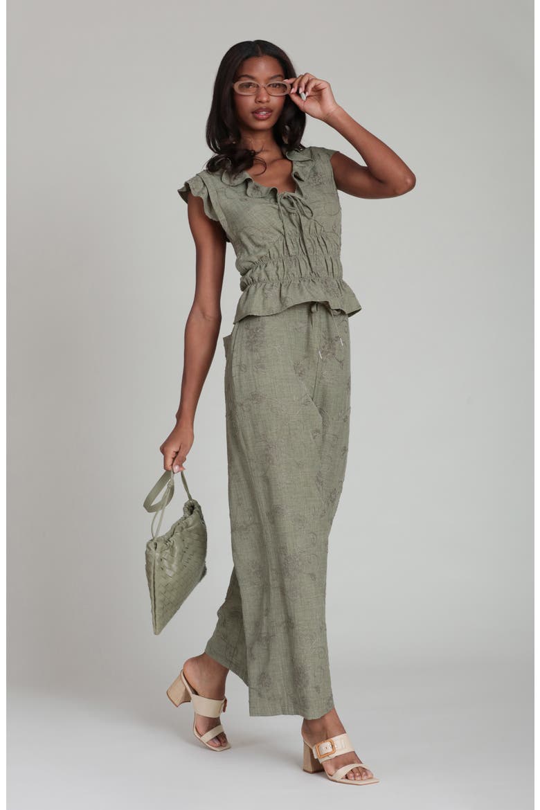 Pull-On Pants, Alternate, color, SAGE