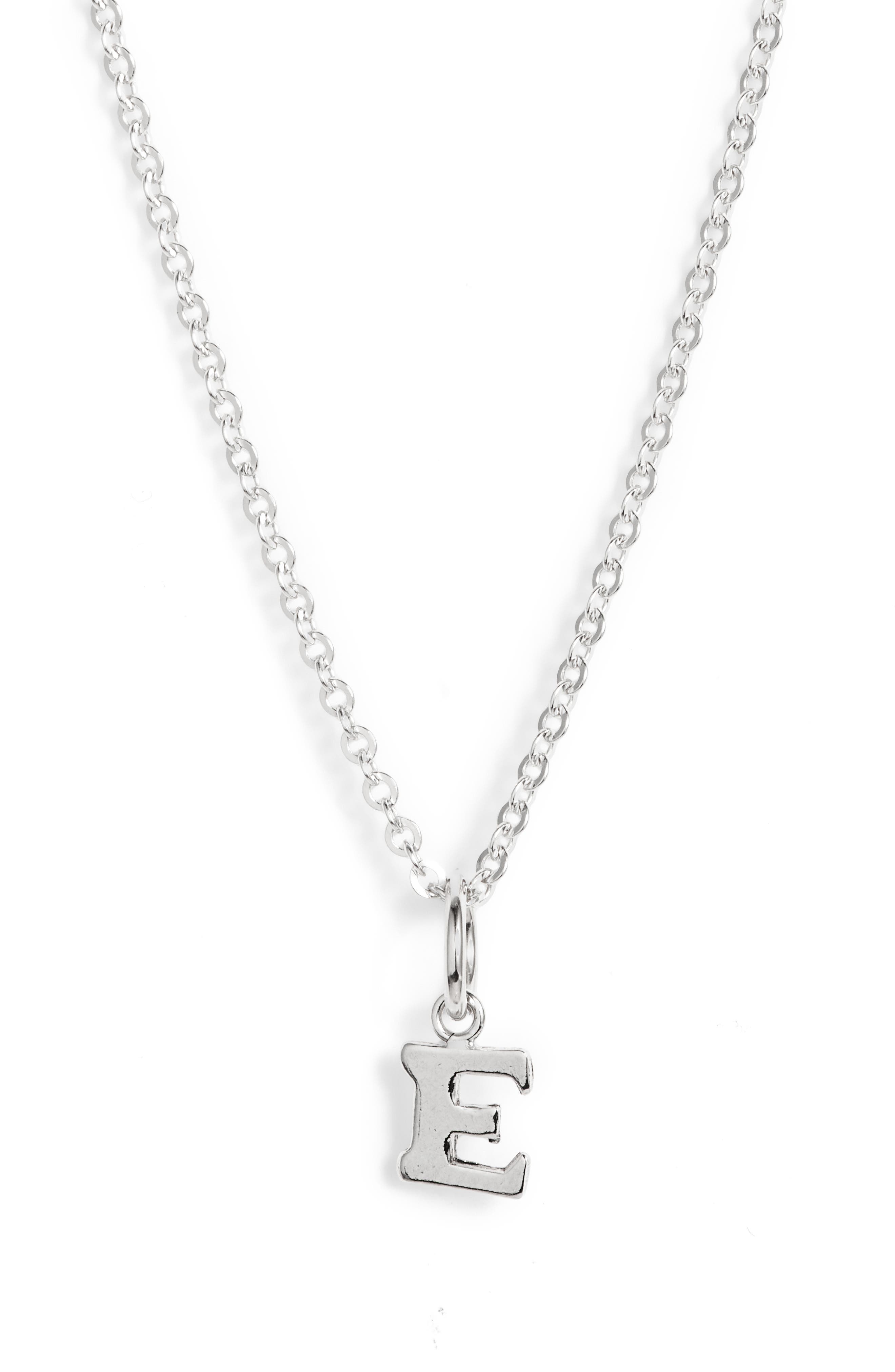 STERLING SILVER - E