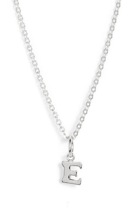 Initial Pendant Necklace