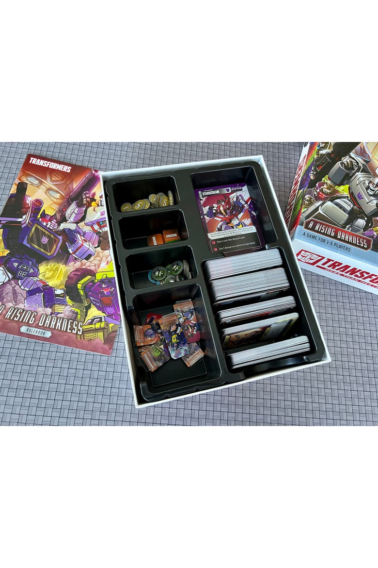 Transformers Deckbuilding Game A Rising Darkness Expansion Expansion, Alternate, color, Multicolored