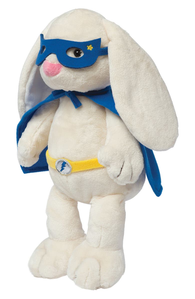 Manhattan Toy Superhero Bunny Plush Toy, Alternate, color, Multi-Color