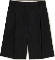 Róhe Tailored Wool & Mohair Shorts