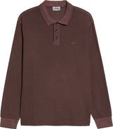 Carhartt Work In Progress Cotton Waffle Knit Rugby Shirt