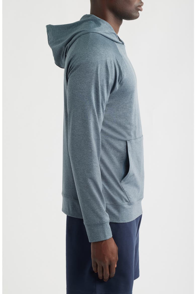Live In Pullover Hoodie, Alternate, color, BLUE SLATE HEATHER