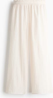 H&M Crinkled Beach Trousers