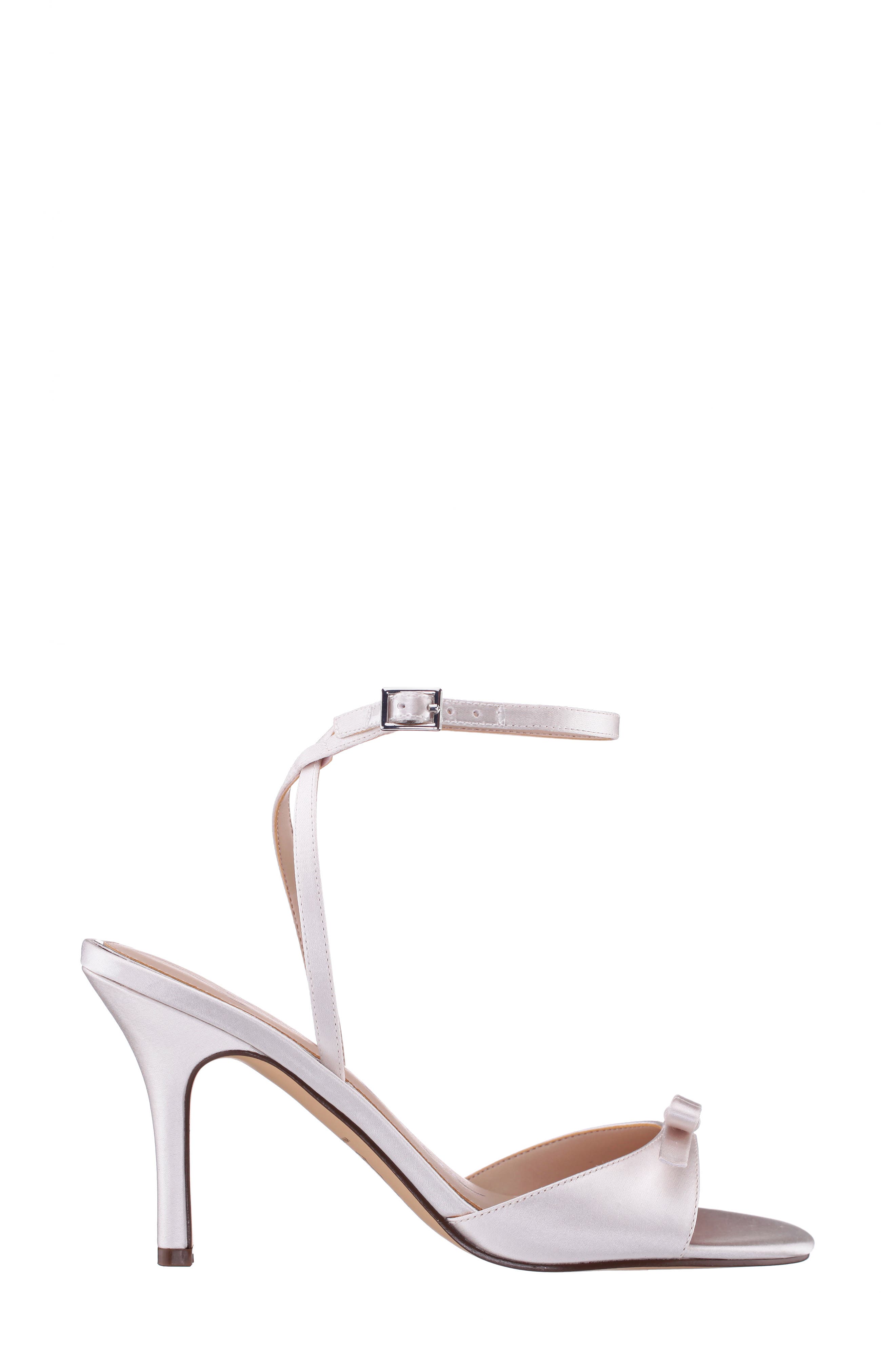 Nina Vicci Ankle Strap Sandal, Alternate, color, Ivory