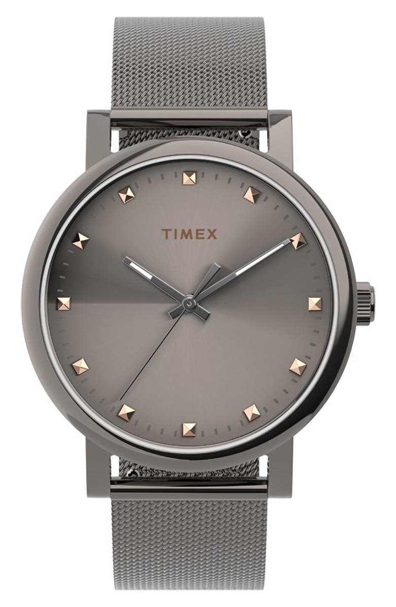 Timex<sup>®</sup> Originals Mesh Strap Watch, 38mm, Main, color,