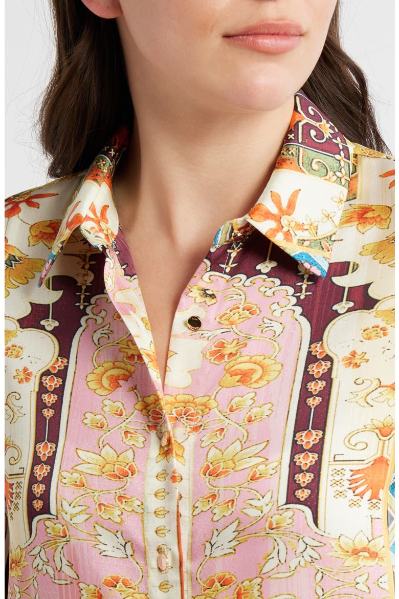The Lior Mix Print Woven Shirt, Alternate, color, BAROQUE PRINT