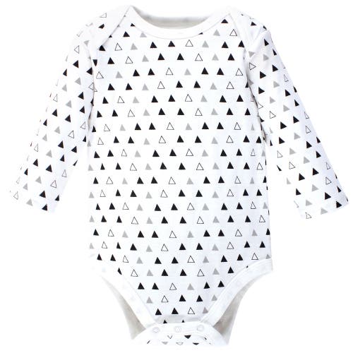 Hudson Baby Cotton Long-sleeve Bodysuits 7-pack In Multi