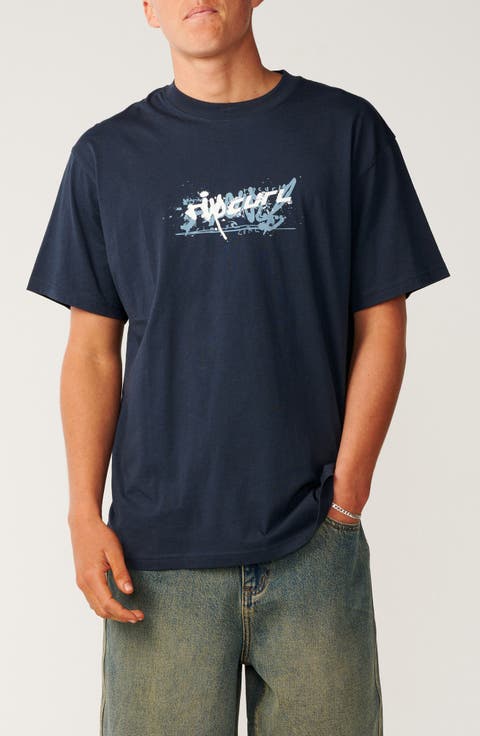Archive Mash Up Cotton Graphic T-Shirt