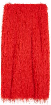 Dries Van Noten Sonka Tris Fringe Midi Skirt
