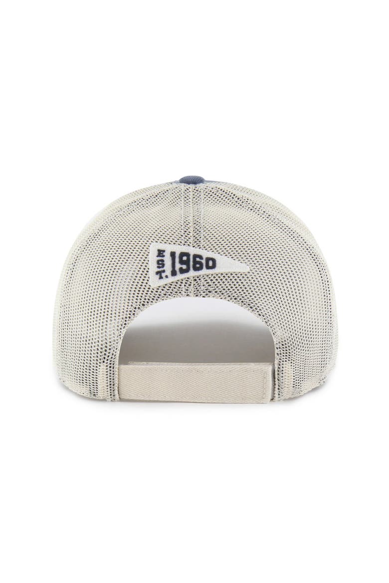 Men's '47 Navy Denver Broncos Egremont Well-Worn Adjustable Trucker Hat, Alternate, color, Navy
