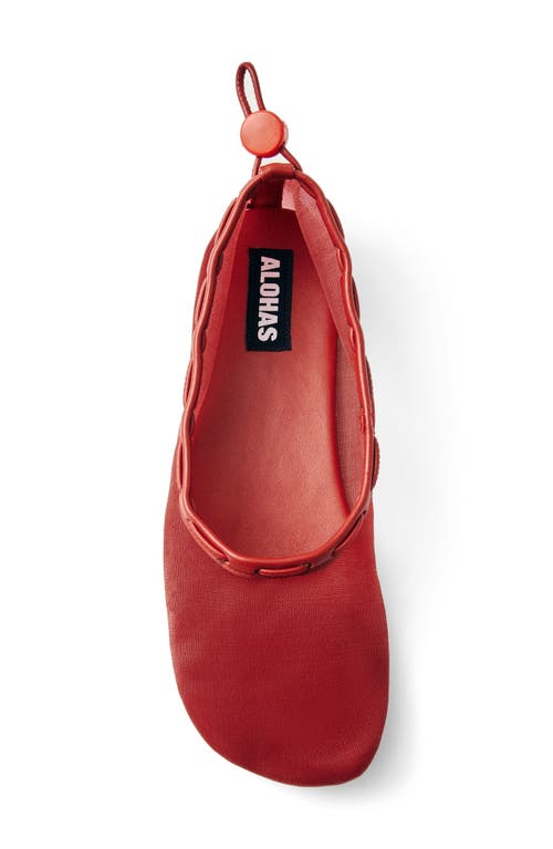 Alohas Gill Ballet Flats In Red