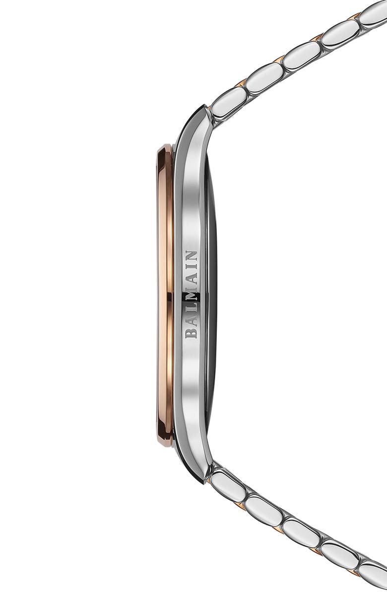 Balmain Classic R Two-Tone Bracelet Watch, Alternate, color, Stainless Steel/ Rose Gold