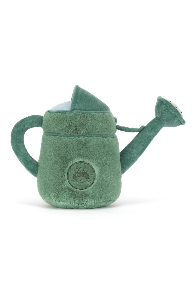 Amuseables Watering Can 10-Inch Plushie, Alternate, color, GREEN