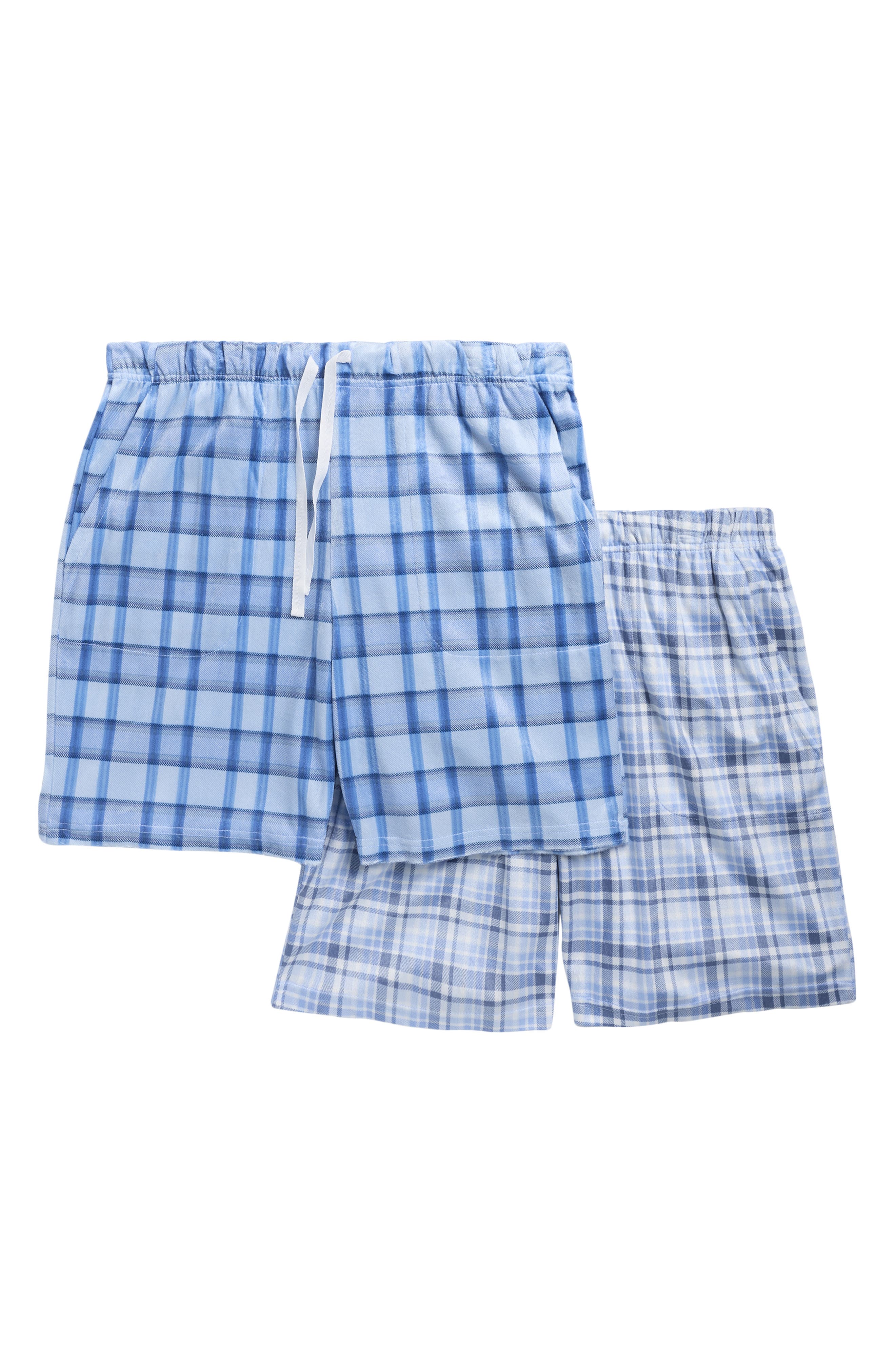 GEOFFREY BEENE 2-Pack Assorted Plaid Pajama Shorts