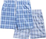 GEOFFREY BEENE 2-Pack Assorted Plaid Pajama Shorts