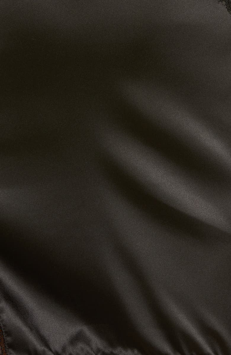 Oh La La Cheri Plunge Neck Underwire Teddy with Lace Insets, Alternate, color,