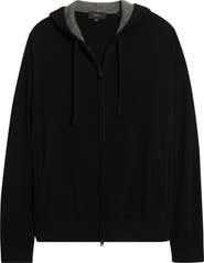 Vince Cashmere Zip Hoodie Sweater