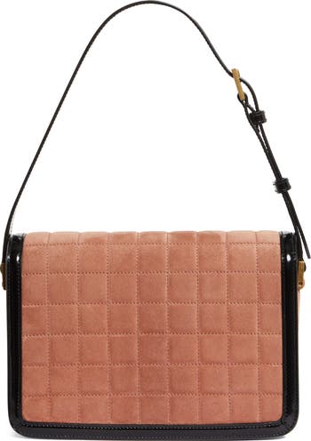 Saint Laurent Medium Solferino Suede Shoulder Bag | Nordstrom