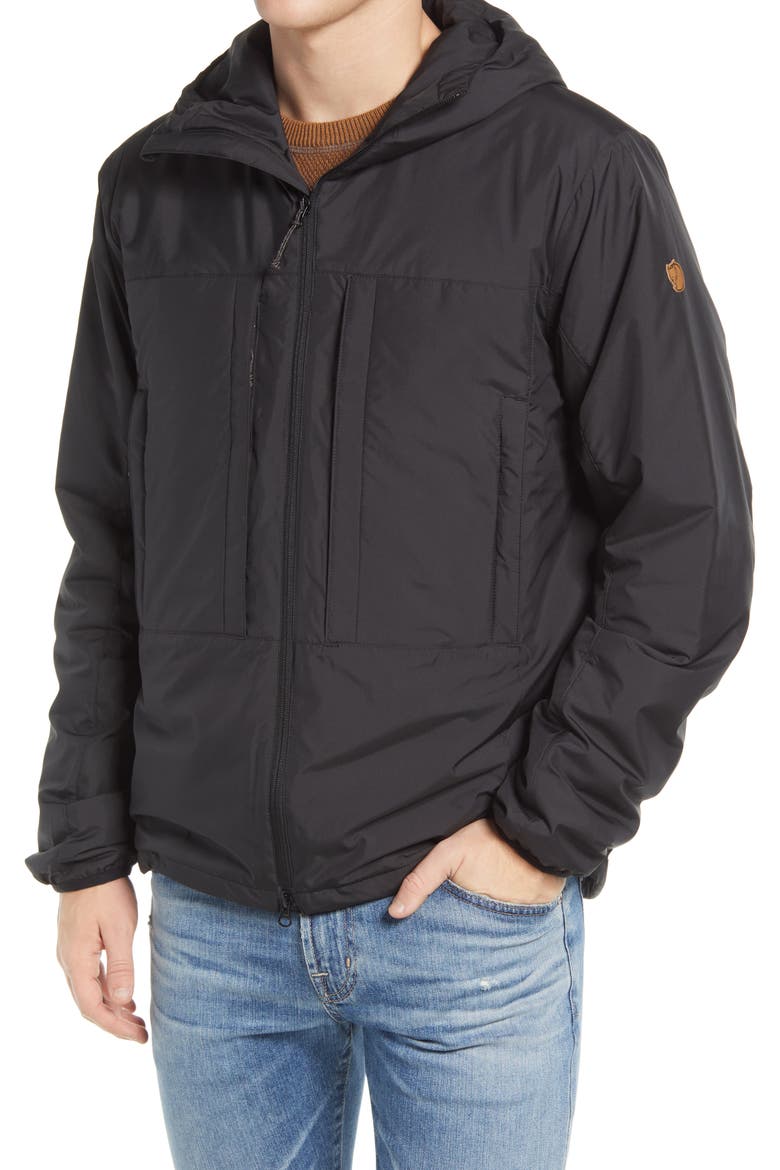 Keb Water & Wind Resistant Wool Padded Jacket, Alternate, color, BLACK