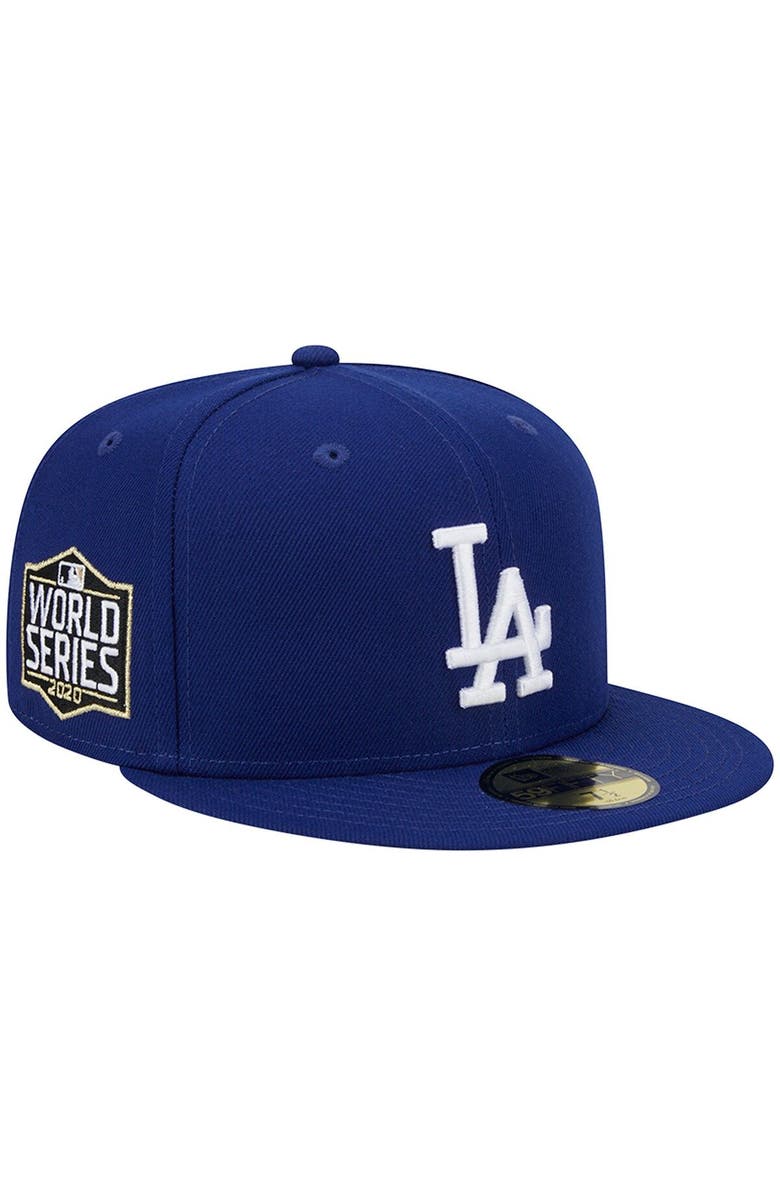 New Era Men's New Era Royal Los Angeles Dodgers 2020 World Series Team Color 59FIFTY Fitted Hat, Main, color, Royal
