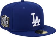 New Era Men's New Era Royal Los Angeles Dodgers  2020 World Series Team Color 59FIFTY Fitted Hat