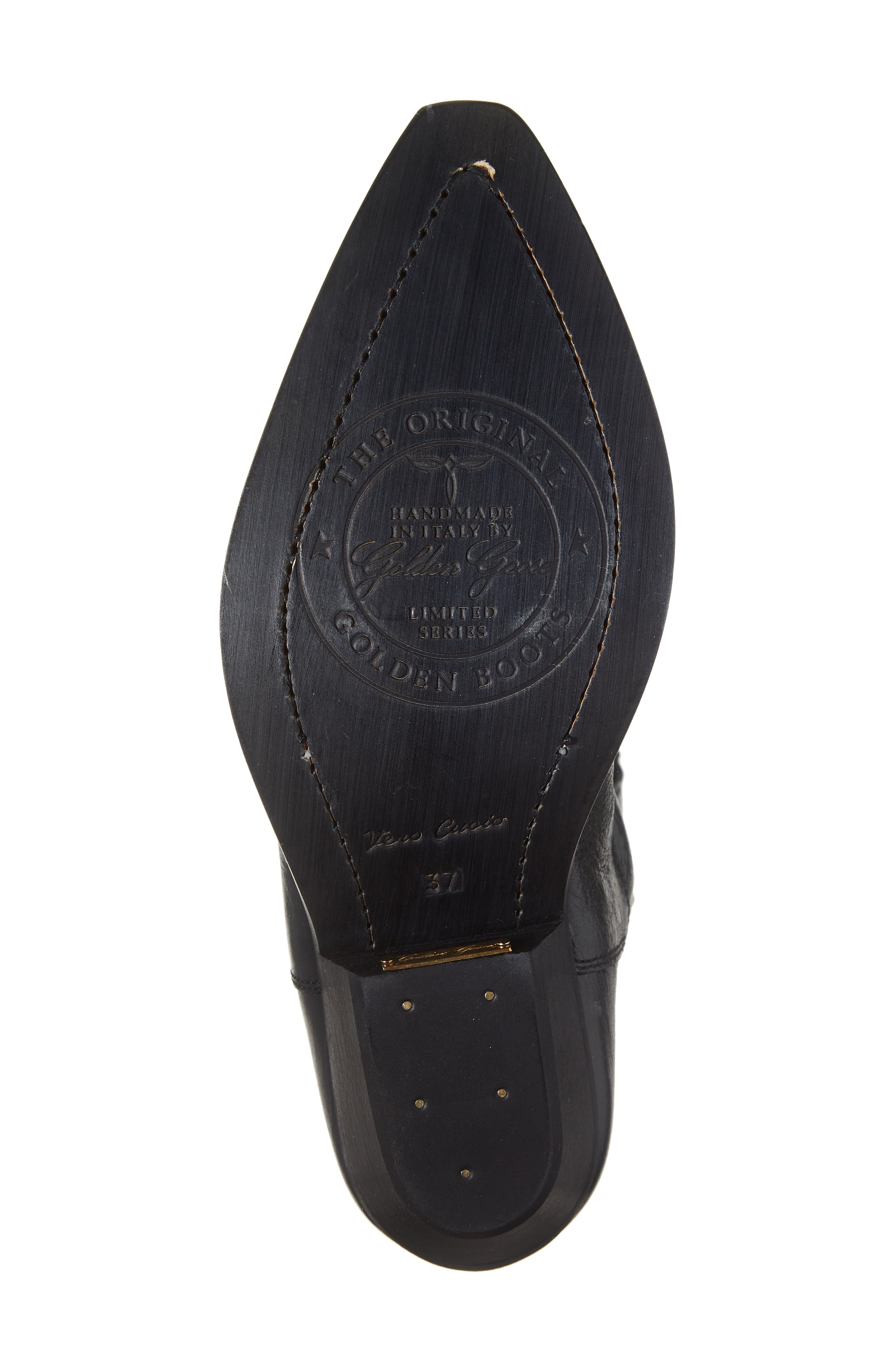 Golden Goose Wish Star Short Western Boot, Alternate, color, 