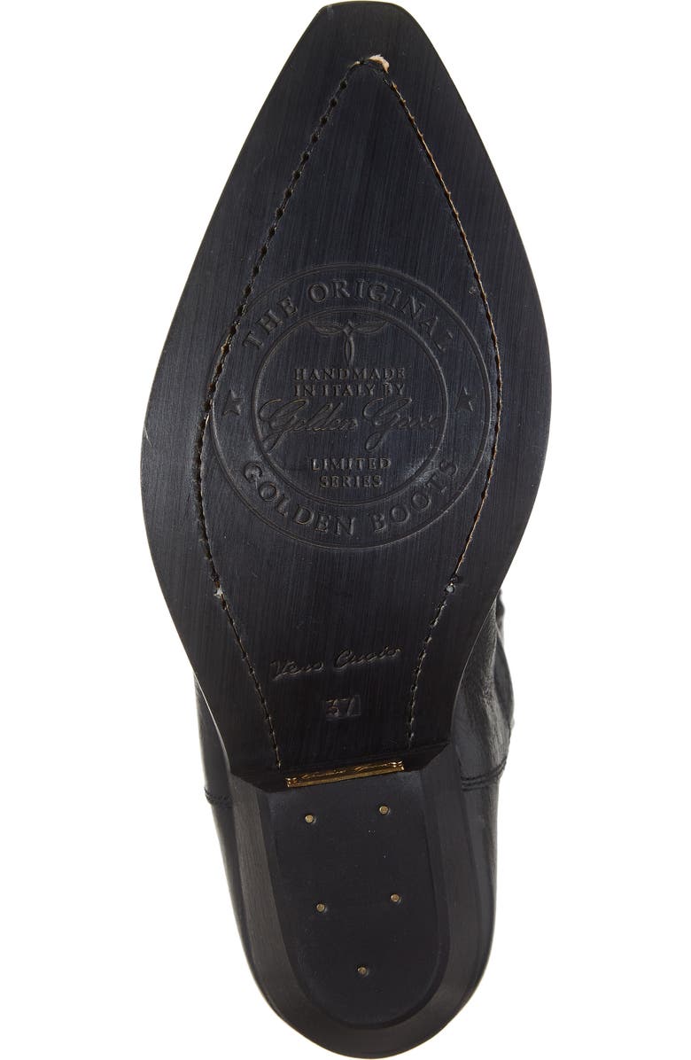 Golden Goose Wish Star Short Western Boot, Alternate, color,