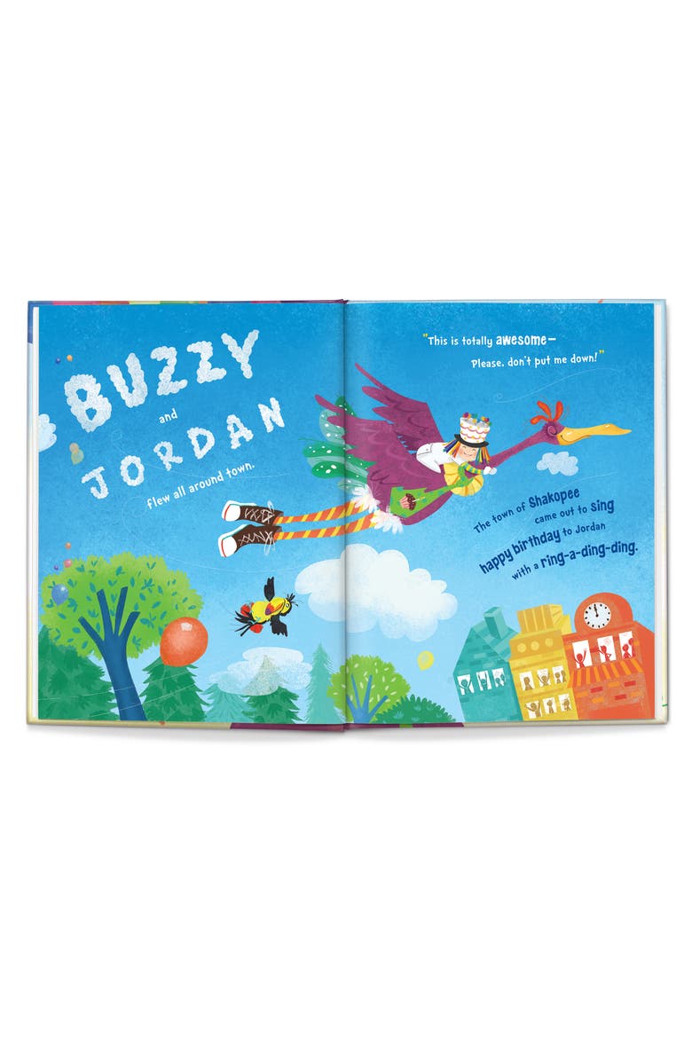 'Super Fantastic Birthday Adventure' Personalized Book, Alternate, color, BLUE