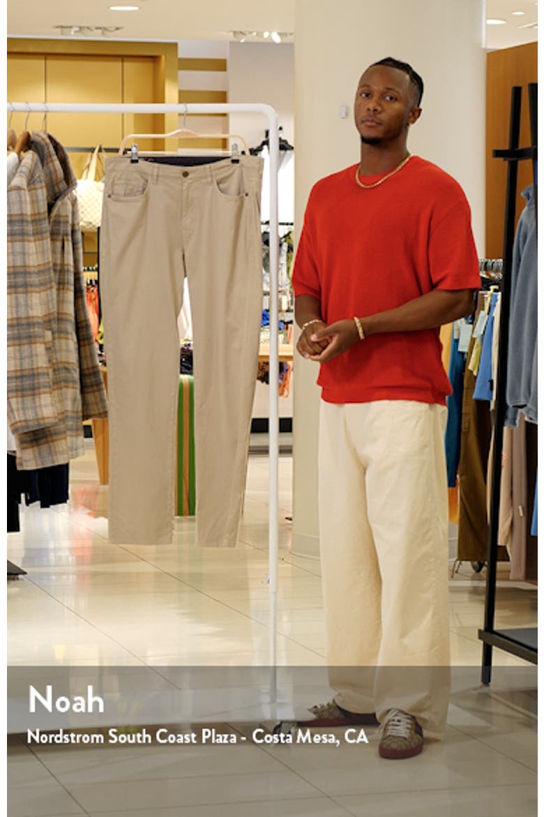 Five-Pocket Pima Cotton Blend Pants video