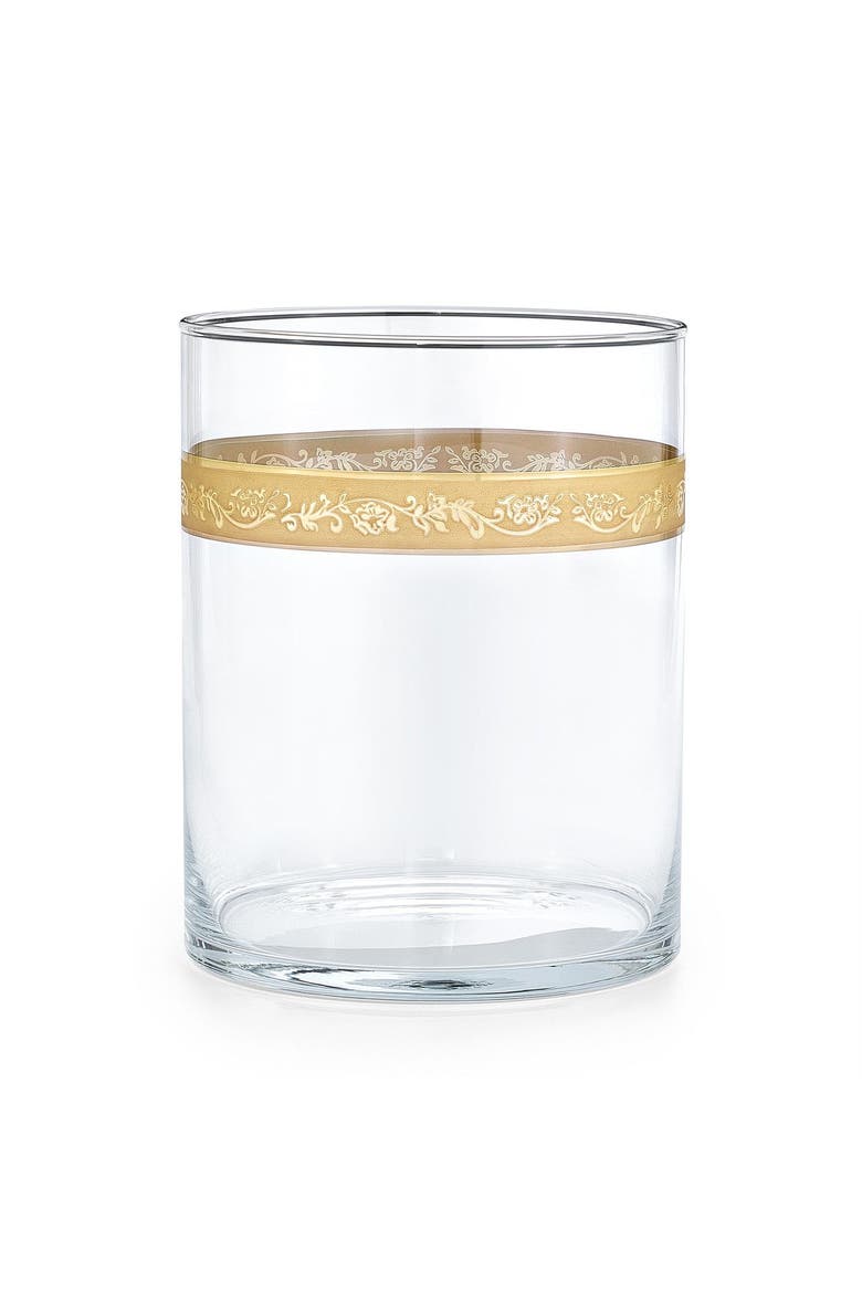 Bellino Gold Waste Basket, Main, color, GOLD
