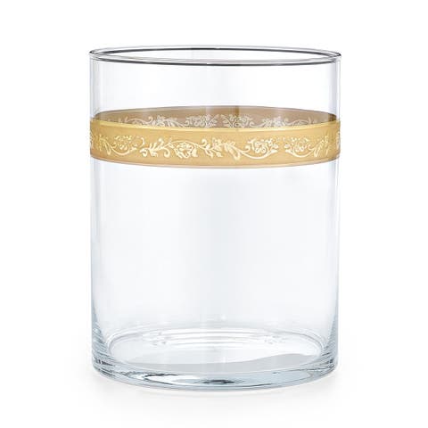 Bellino Gold Waste Basket