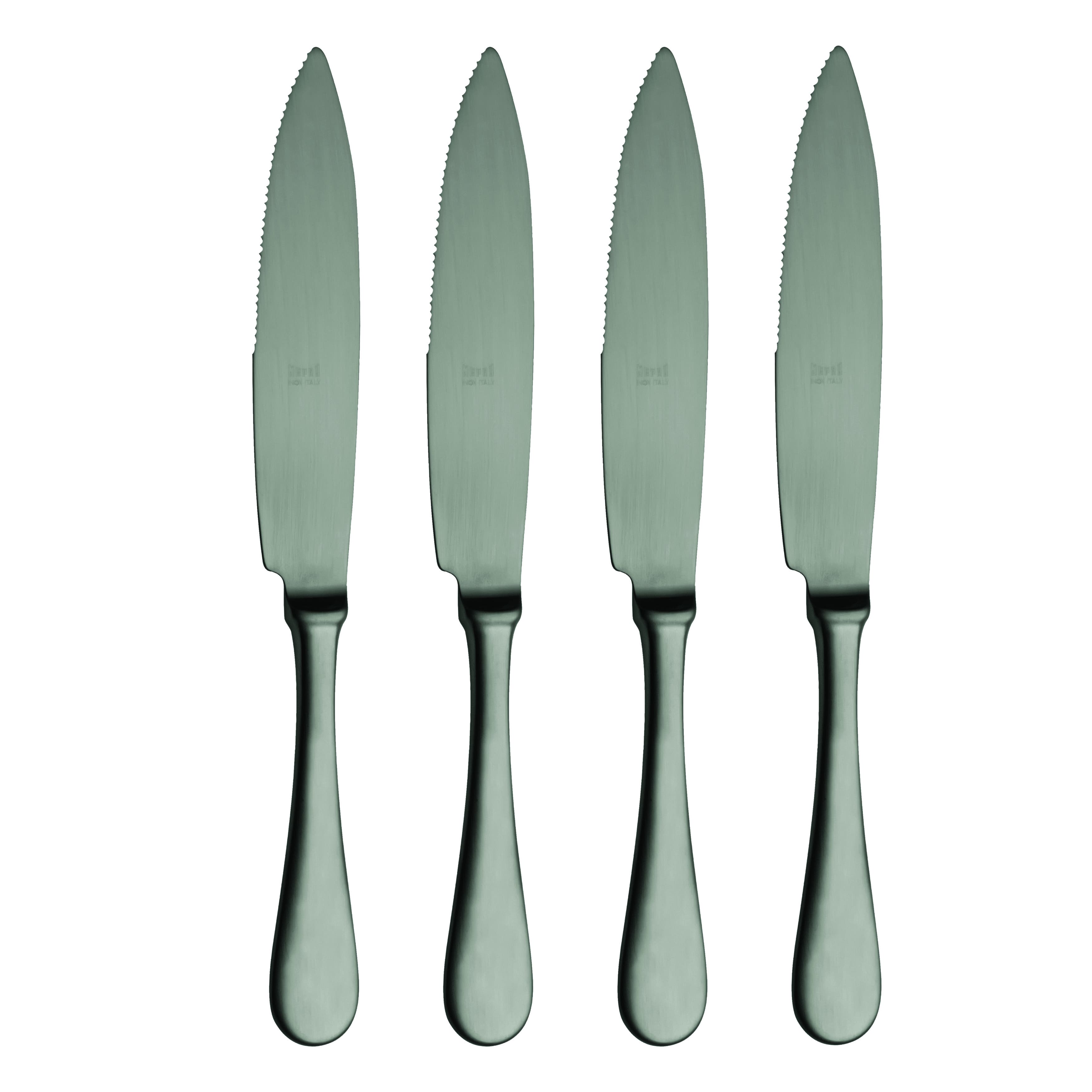 Mepra Steak Knife Set In Gray