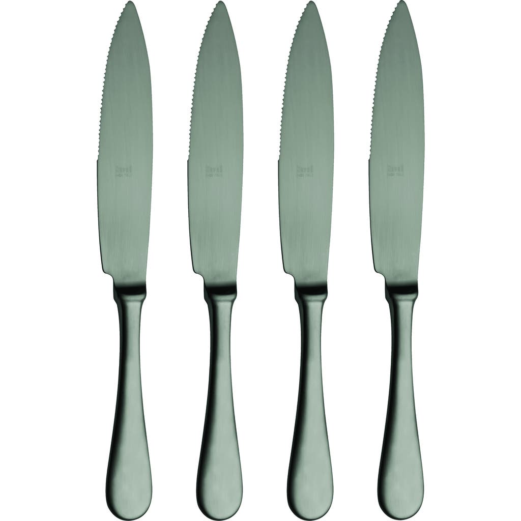 Mepra Steak Knife Set In Gray