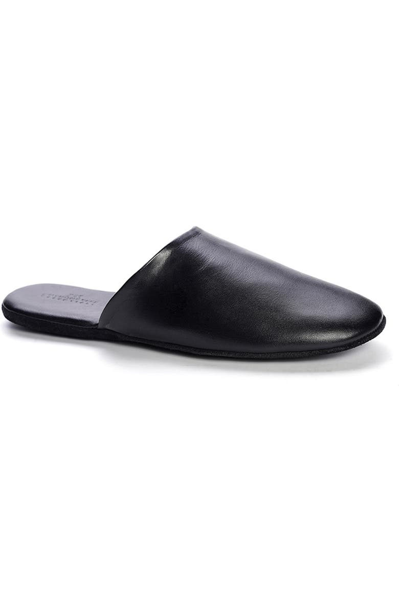 Anthony Veer Clark House Slippers, Main, color, Black