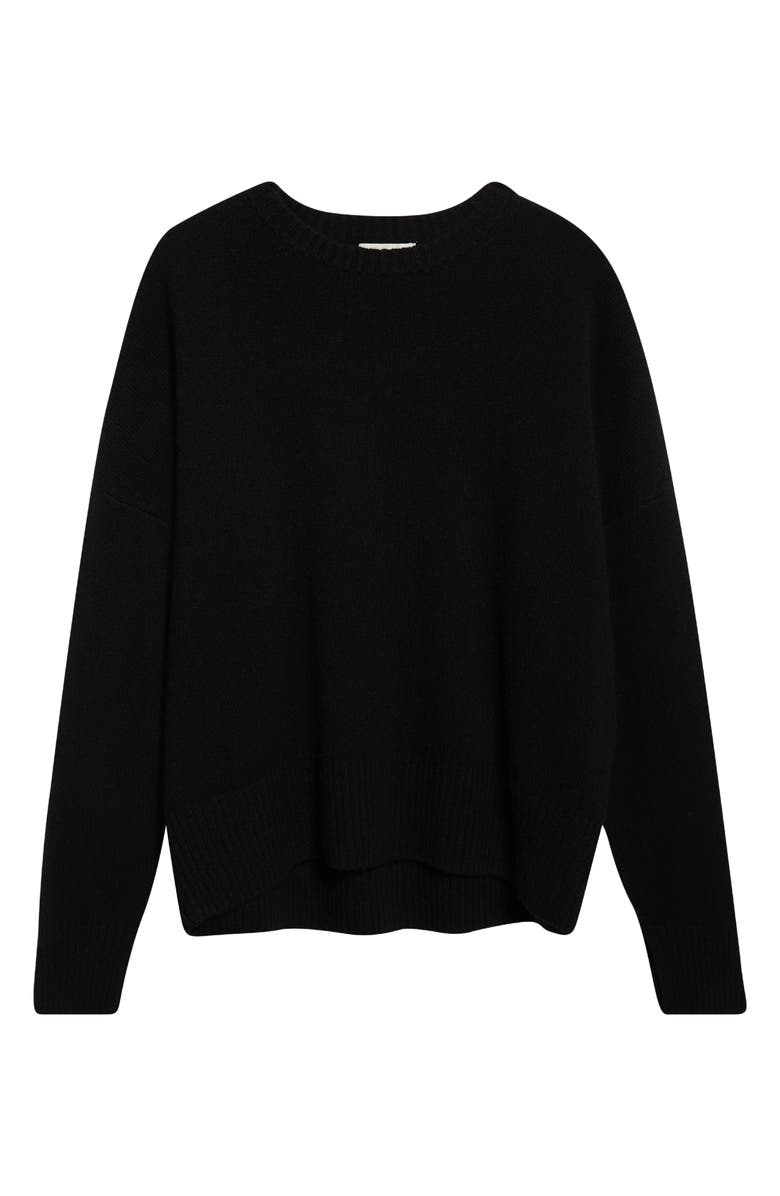 LOULOU DE SAISON Anton Cashmere Crewneck Sweater, Main, color, Black