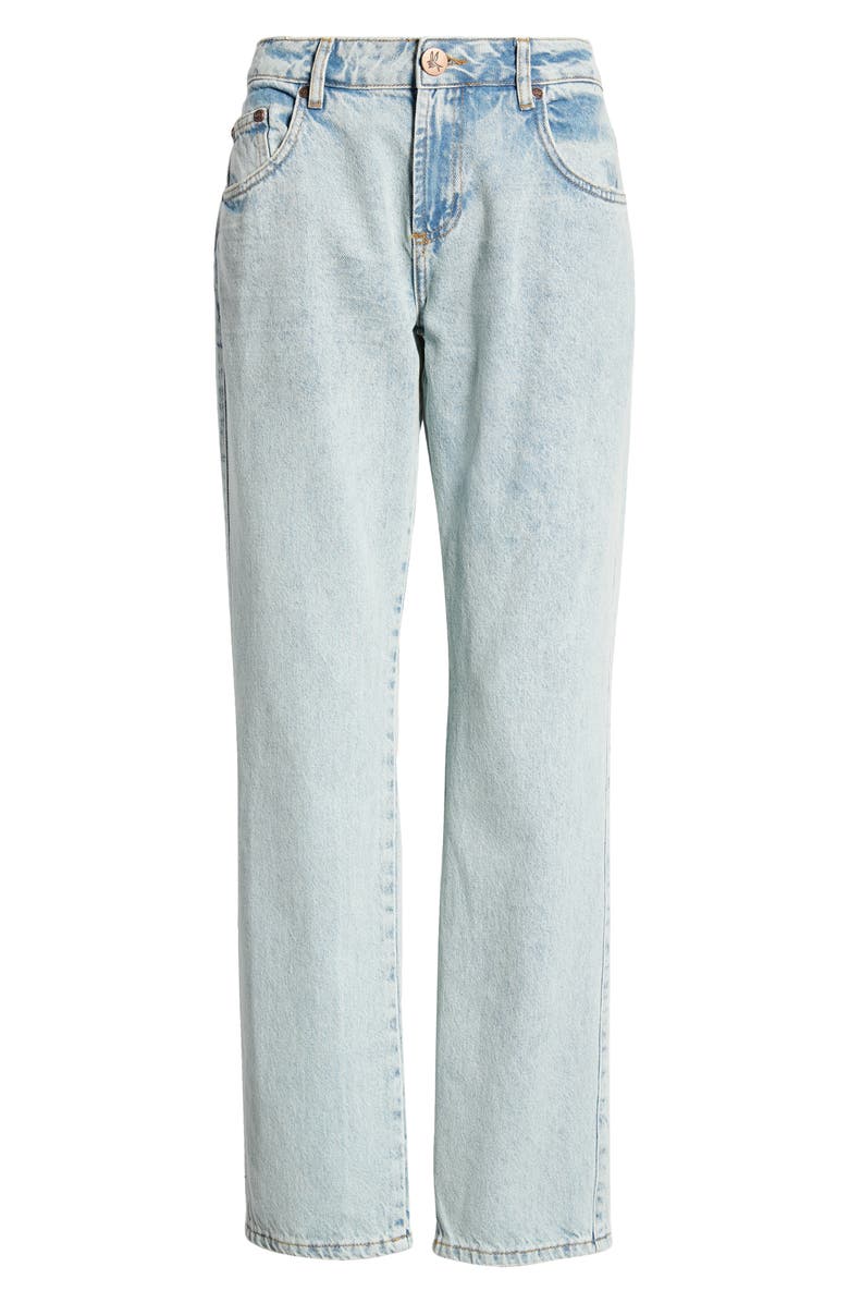 One Teaspoon Kansas Acid Trucker Low Rise Jeans, Alternate, color, 