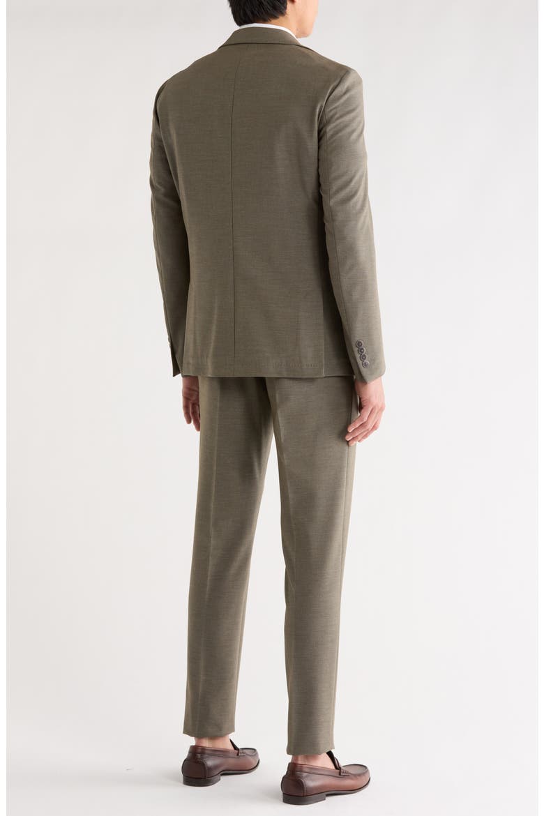 Notch Lapel Slim Fit Suit, Alternate, color, GREY