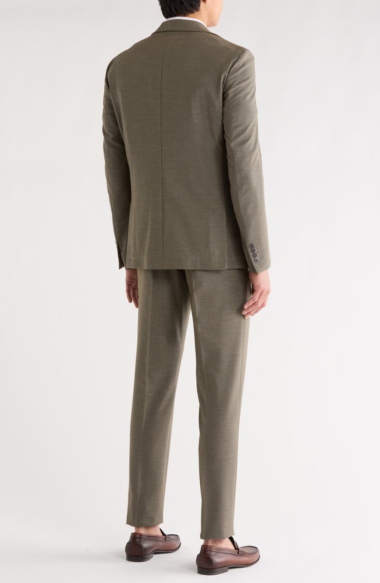 Calvin Klein Notch Lapel Slim Fit Suit, Alternate, color, Grey