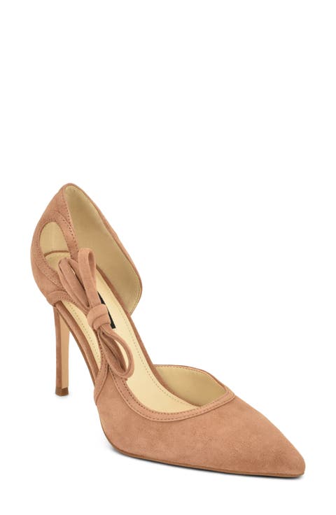 Famila Knotted Bow d'Orsay Pump
