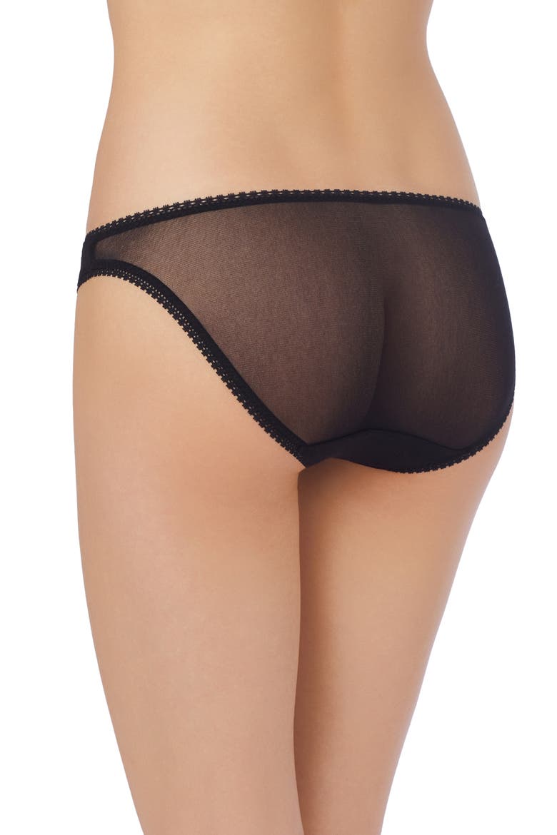 Mesh Bikini, Alternate, color, BLACK