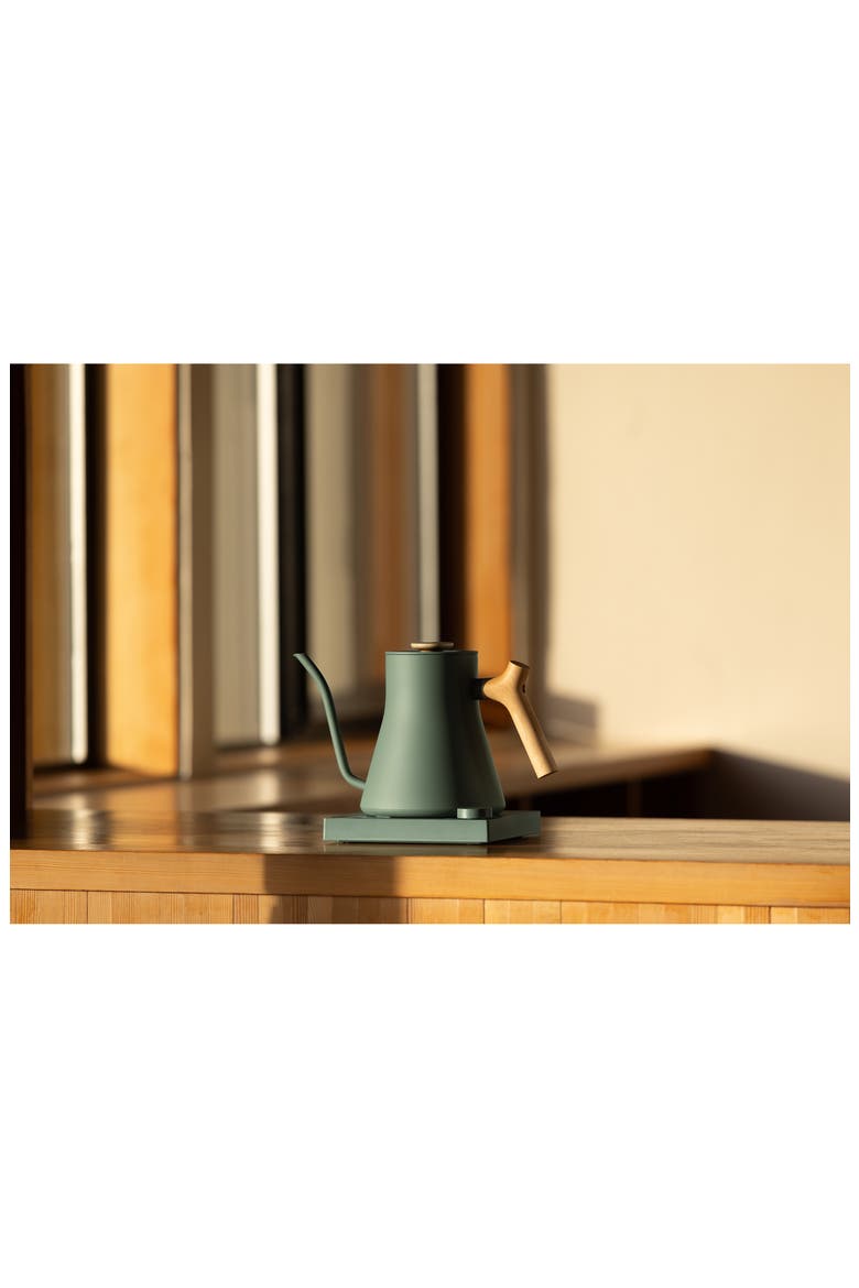 Stagg EKG Pro Electric Kettle, Alternate, color, SMOKE GREEN MAPLE